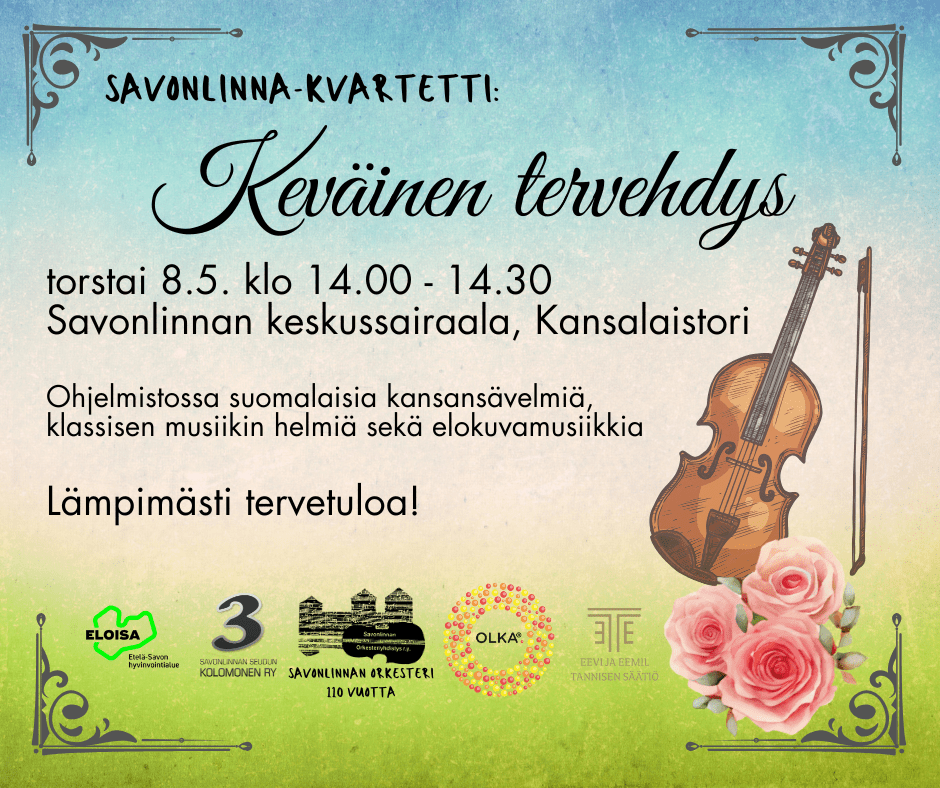 Savonlinna-kvartetti - Keväinen tervehdys 8.5.2025 Kansalaistori